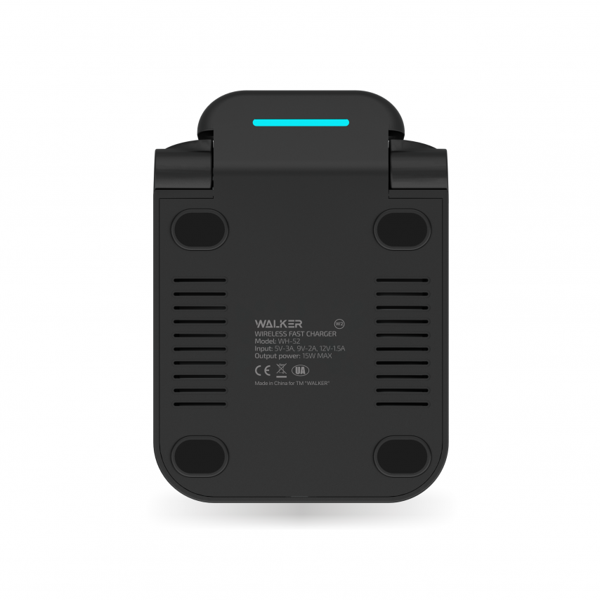 Зарядное устройство для беспроводной связи Walker 15 W Black (WH-52) - фото 12 Зарядное устройство для беспроводной связи Walker 15 W Black (WH-52) - фото 12