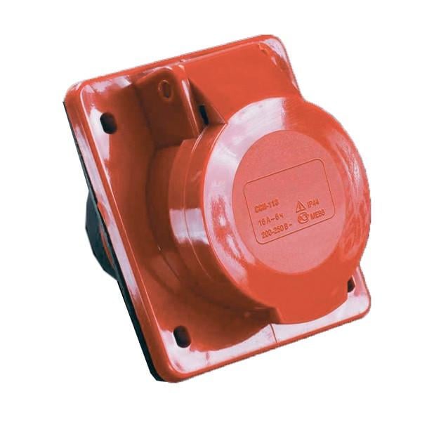 Розетка скрытая TechnoSystems 3Р+PЕ 16А 380В IP44 (5500425)