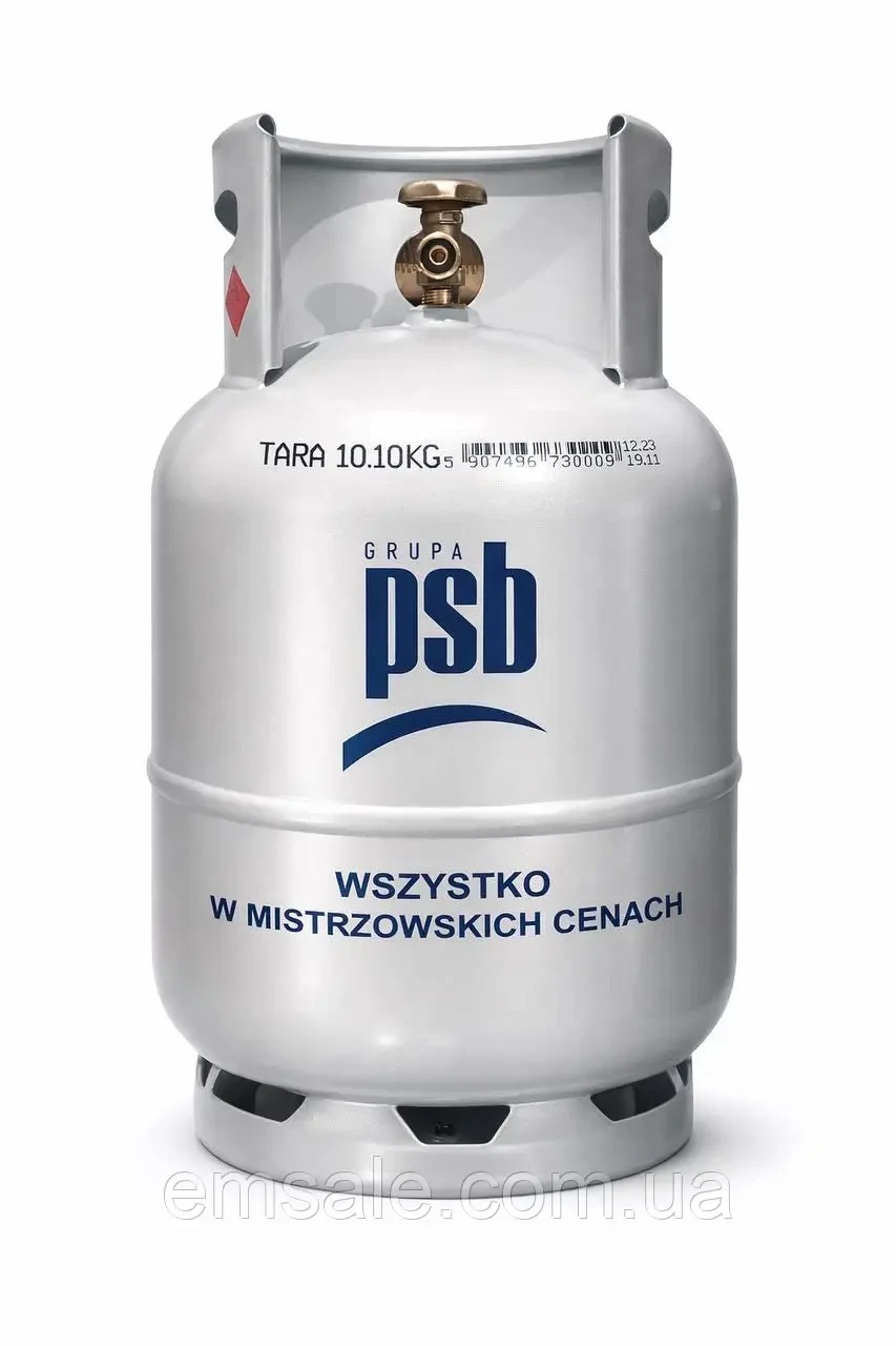 Балон газовый пропан-бутан PSB стальной тара 10,1 кг (2910819051)