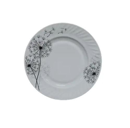 Тарілка S&T Парасолі 17,8 см Білий (ST30057-01-15021)