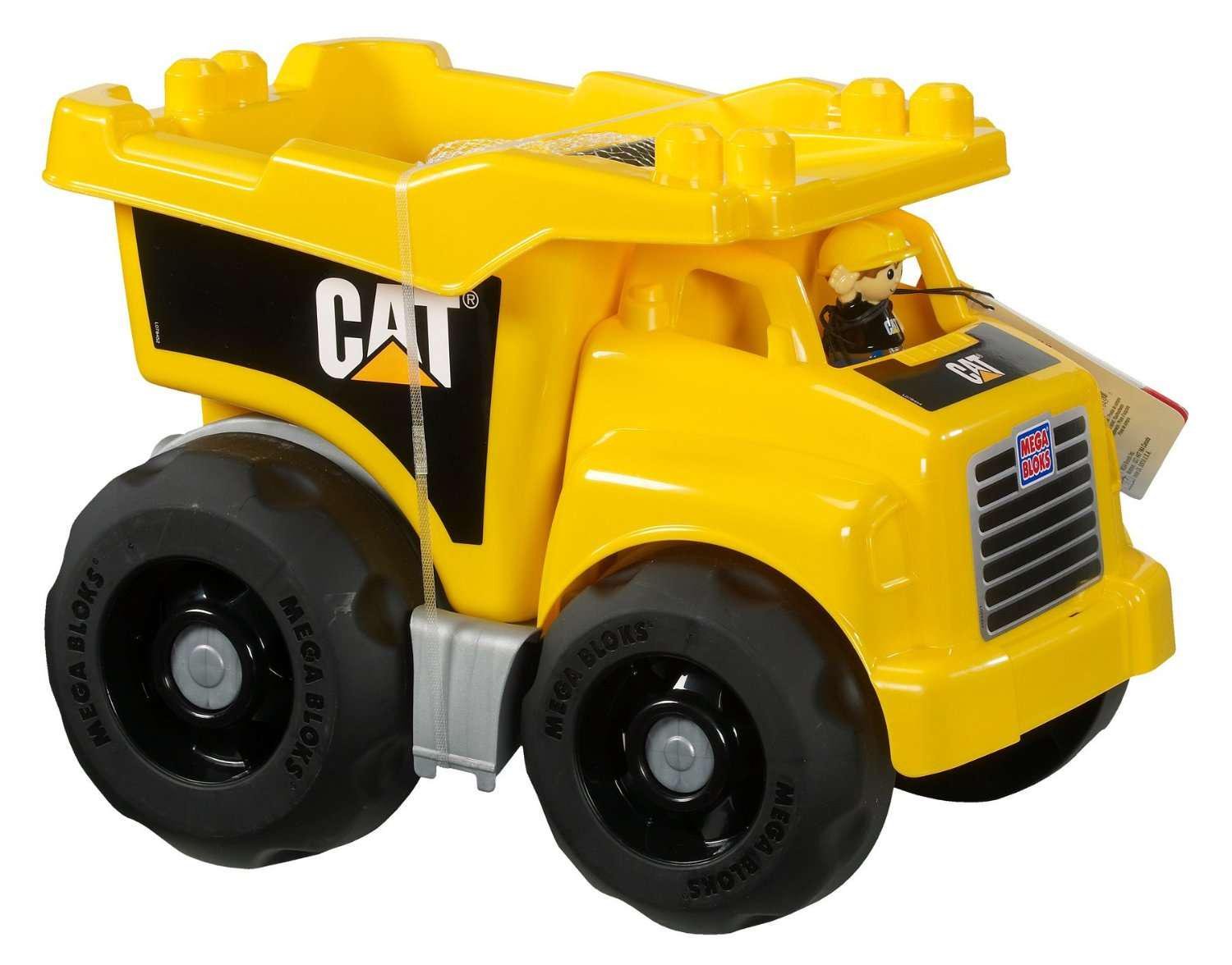 Самосвал с конструктором Mega Bloks Cat Large Dump Truck - фото 4