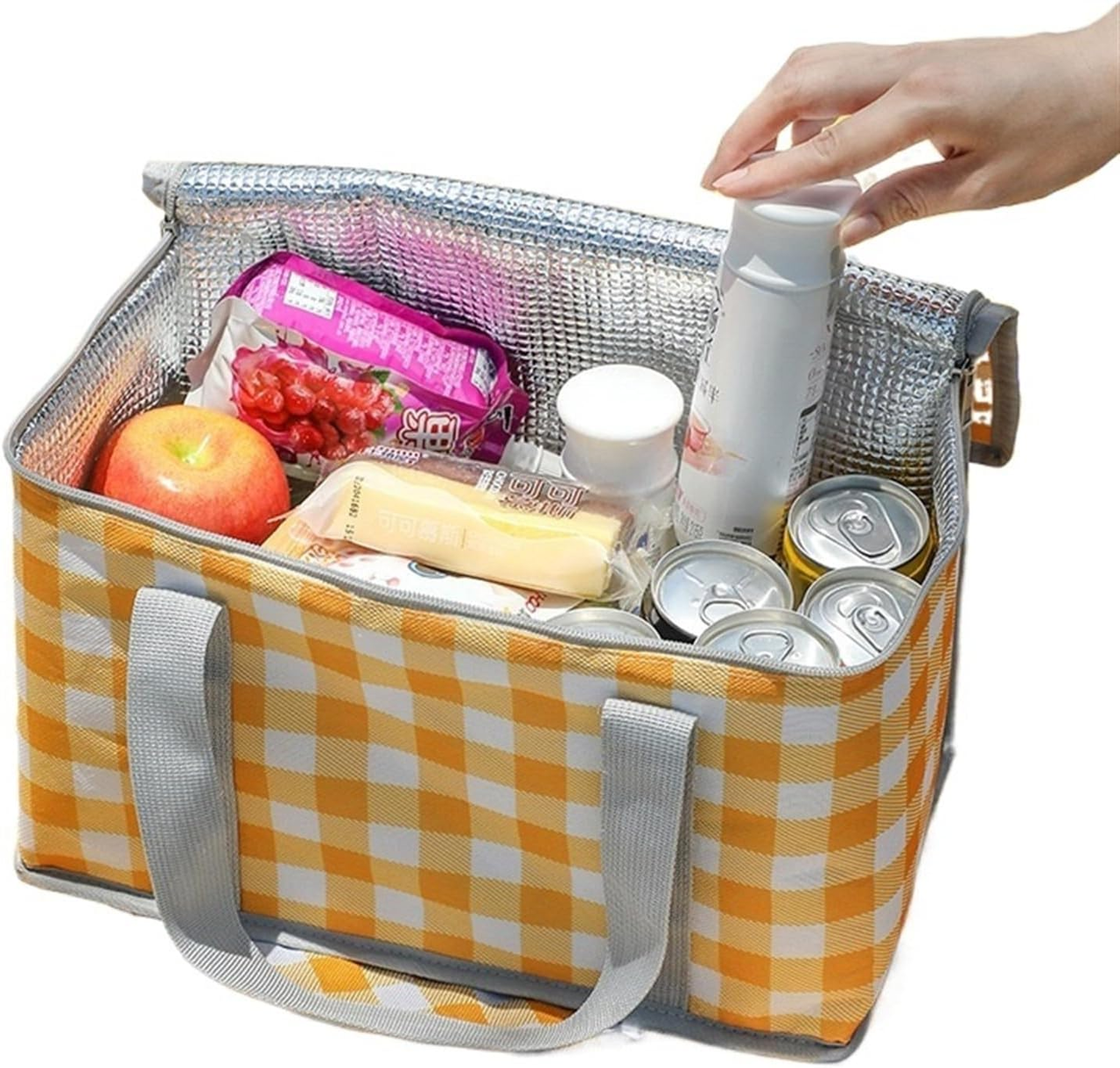 Термосумка холодильник для хранения продуктов 24х13 см