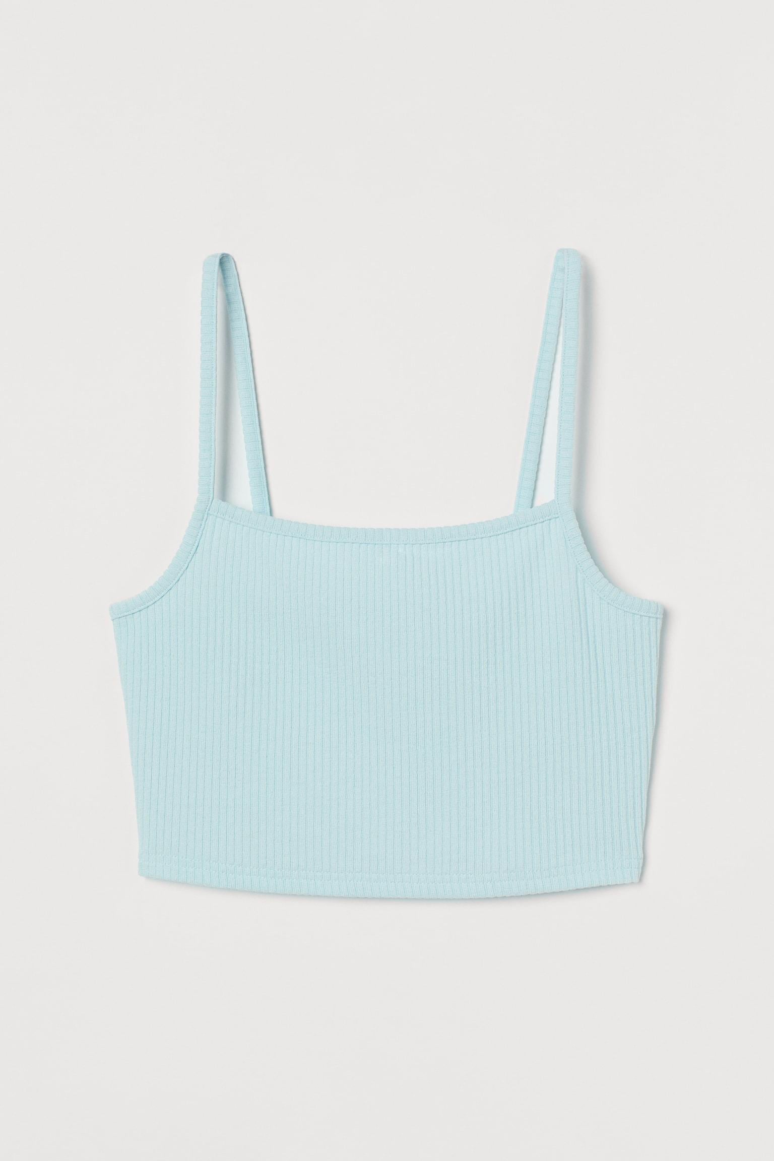 Топ H&M XL Світло-бірюзовий (X1305980471)