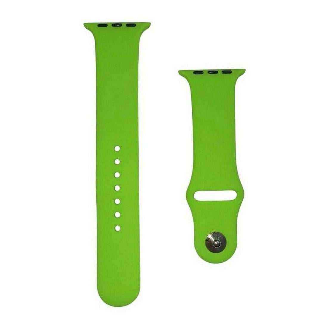 Ремешок силиконовый для Apple Watch 42/44/45/49 мм Green