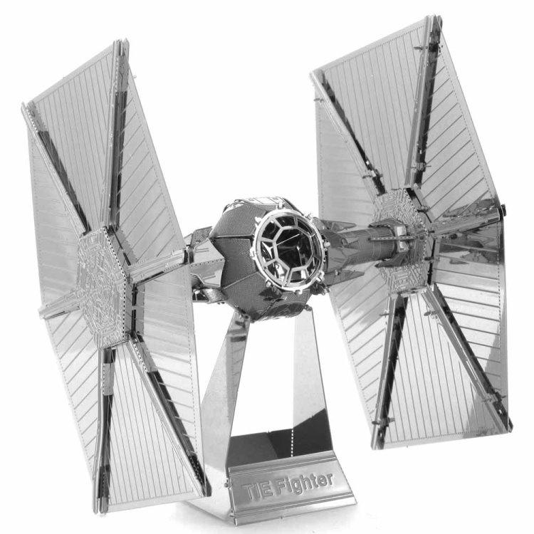 Пазл металевий 3D TIE Fighter 6,4x9x6,4 см (822) - фото 2