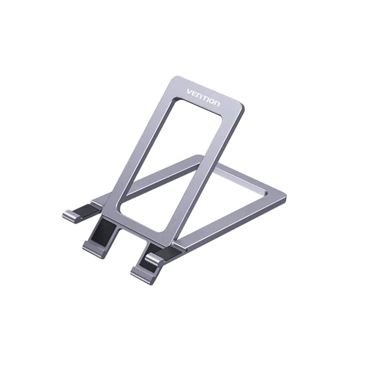 Подставка для телефона Vention KCZH0 Portable Cell Phone Stand Holder for Desk Aluminum Alloy Type Grey (18410078)