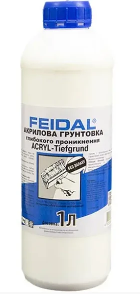 Грунтовка акриловая Feidal Acryl-Tiefgrund 1 л (2028273647)
