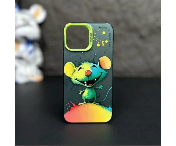 Чохол - накладка So Cool Print для iPhone 13 / 14 Mouse