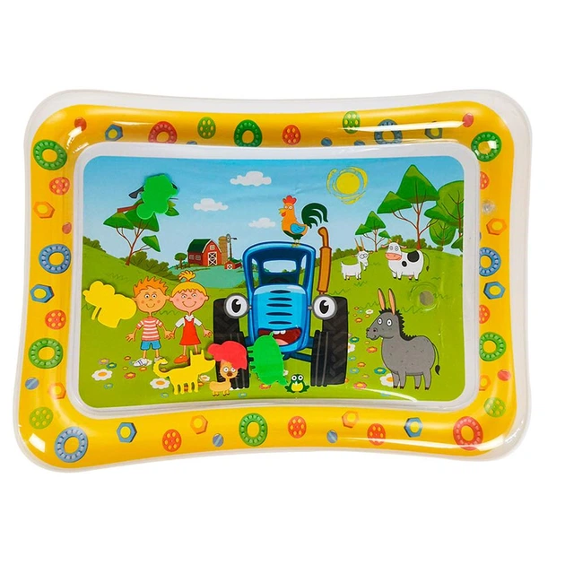 Коврик водяной развивающий Fun Game ZC-099 трактор Синий (3169802608)