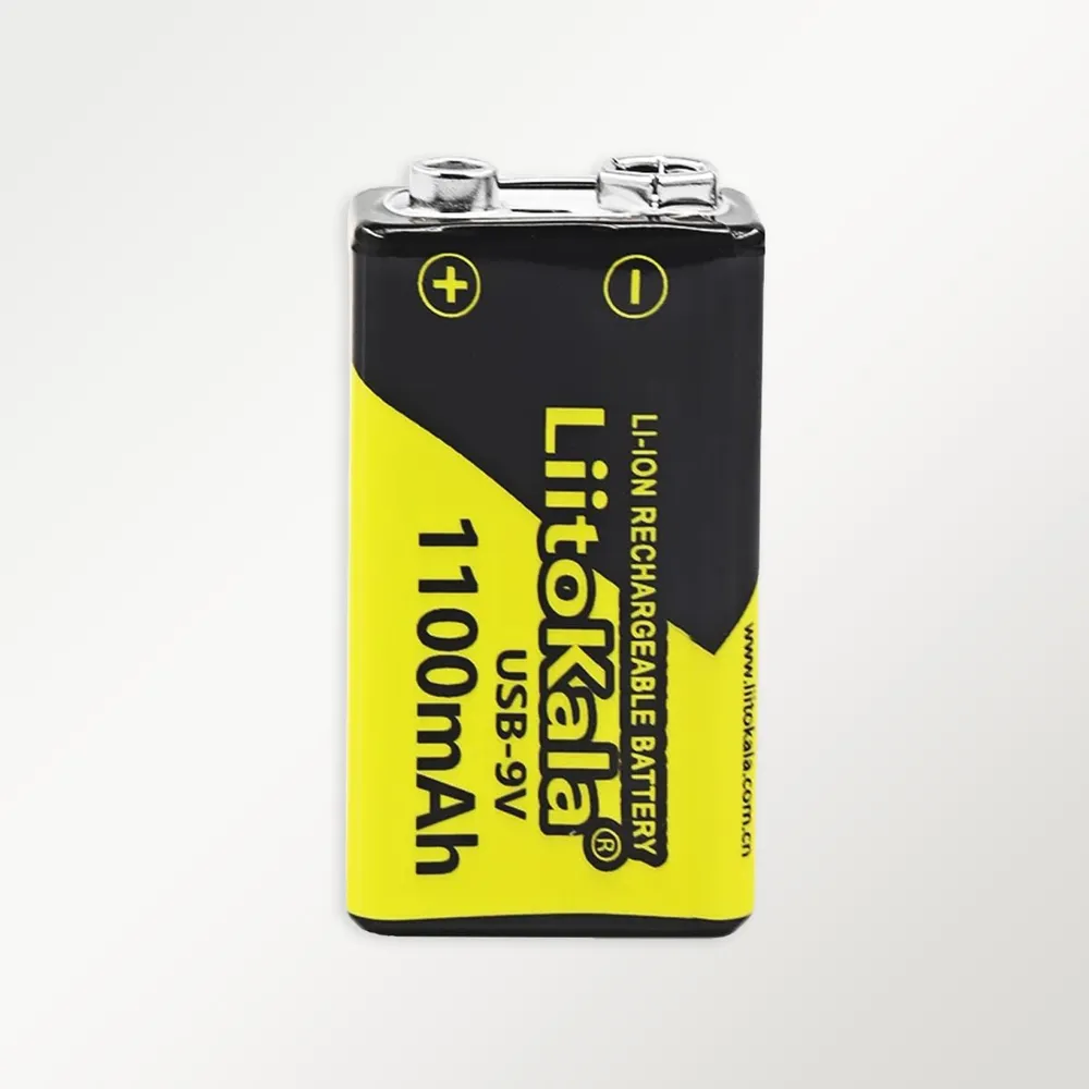 Аккумулятор крона Liitokala Li-Ion 1100 мАч с зарядкой Type-C (2320430471)