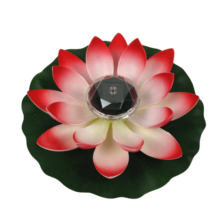 Светильник NC-03 цветок Лотос для пруда/бассейна на солнечной батарее Красный (1448824107) Светильник NC-03 цветок Лотос для пруда/бассейна на солнечной батарее Красный (1448824107)