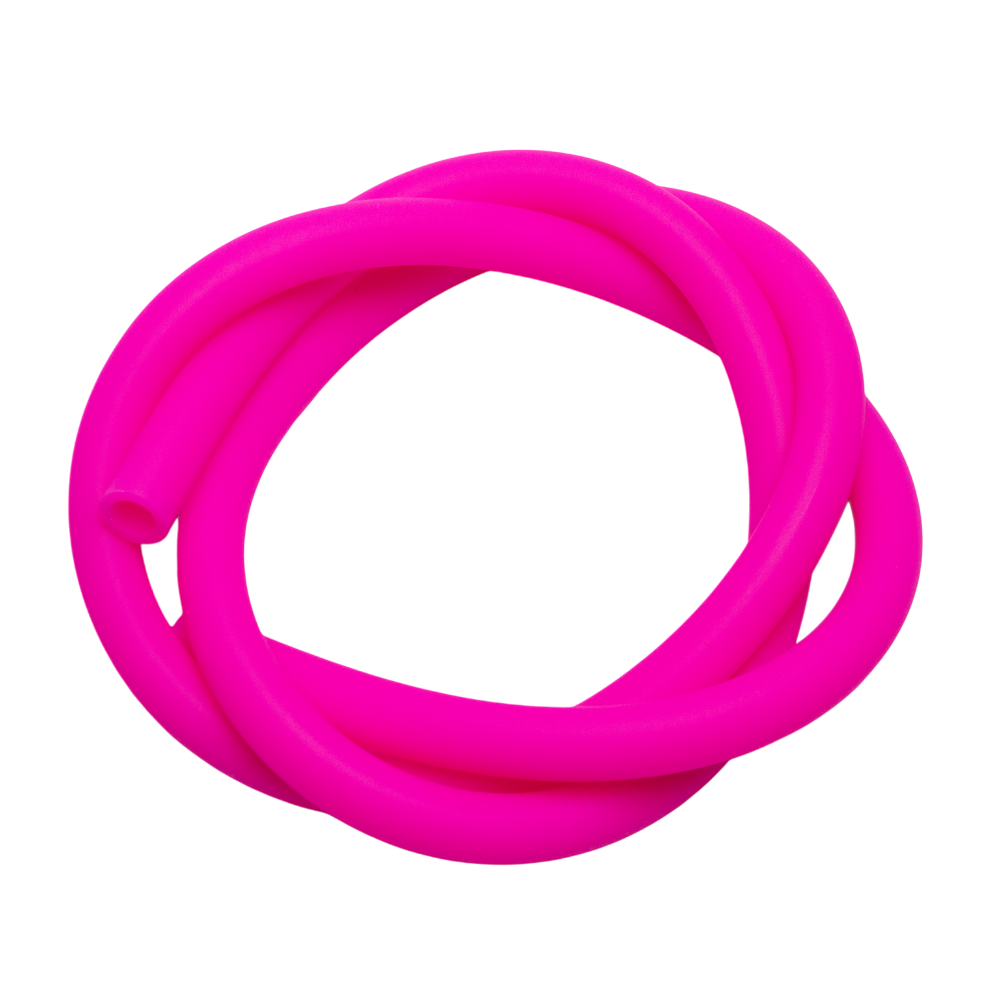 Шланг силиконовый для кальяна Soft Touch Lux Neon Pink Кислотный розовый