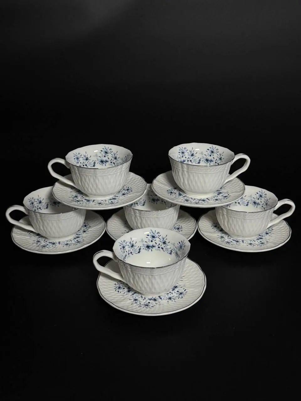 Чайный сервиз 25304L на 6 персон 12 пр. 250 мл (31870670)