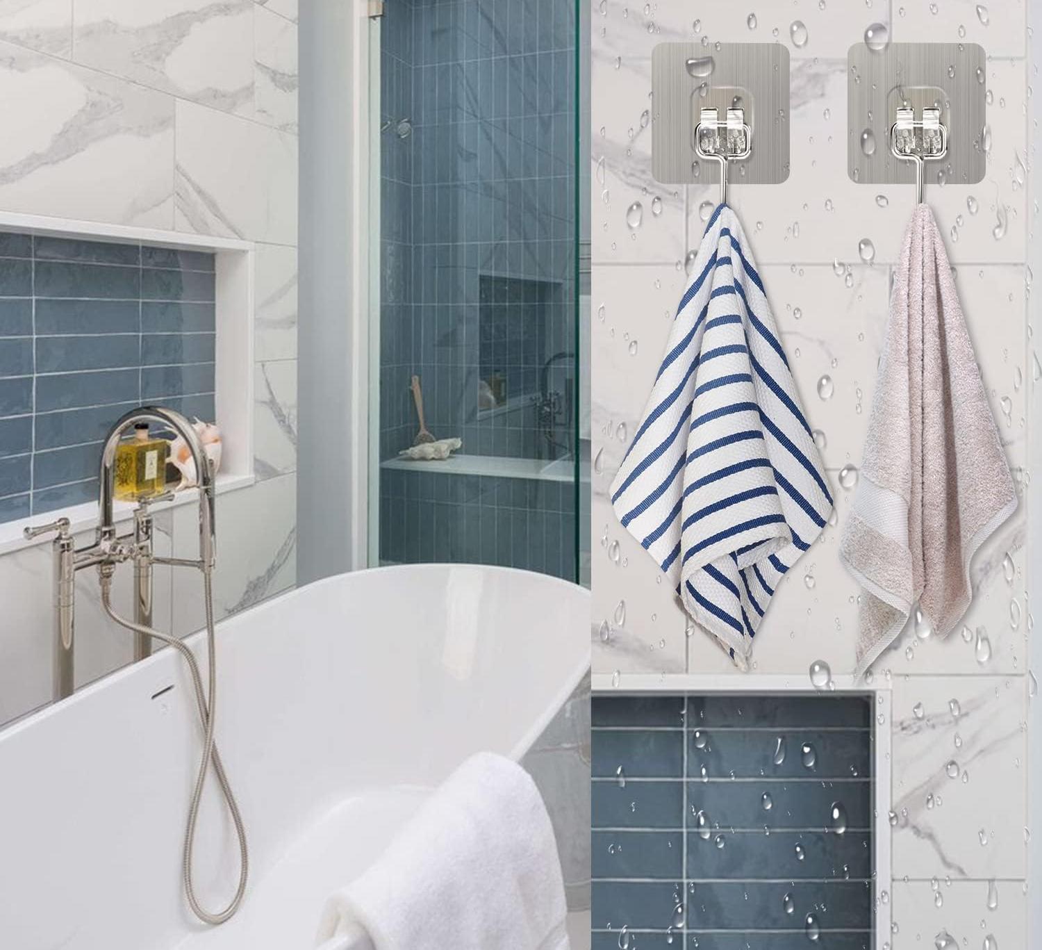 Крючок самоклеющийся с вращением на 180° Серебристый (2499587519) - фото 5