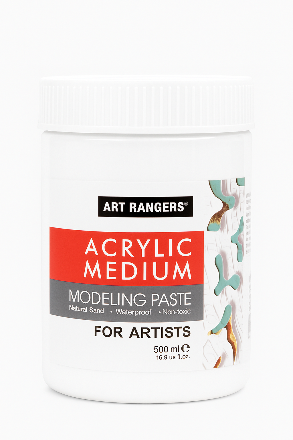 Паста модель ариловая ART Rangers текстурная для объемных эффектов 500 мл (7021)