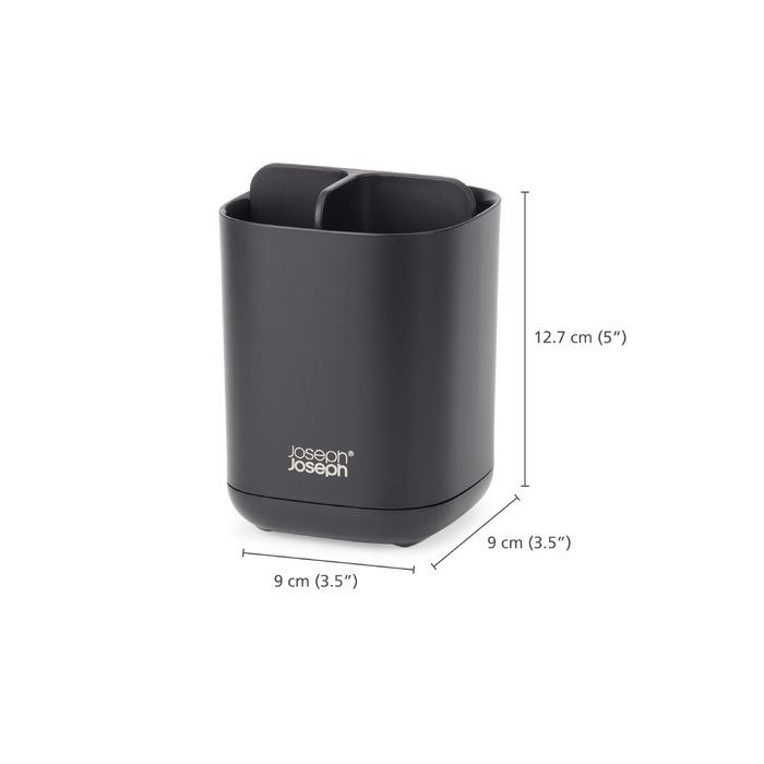 Органайзер для зубных щеток Joseph Joseph EasyStore Черный матовый (70598) - фото 15 Органайзер для зубных щеток Joseph Joseph EasyStore Черный матовый (70598) - фото 15