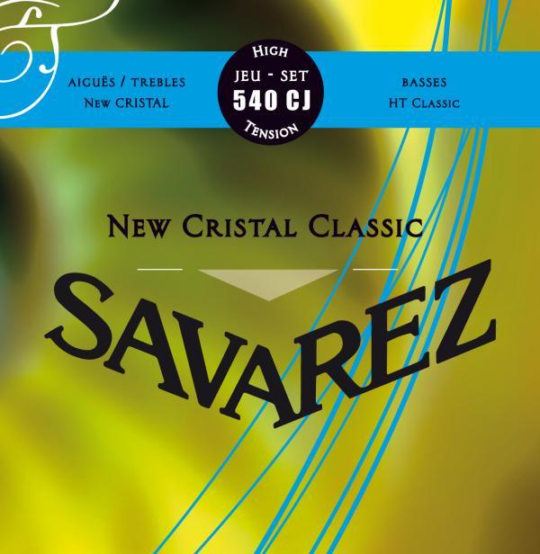 Струны для классической гитары Savarez New Cristal Classic 540CJ High Tension (114392)