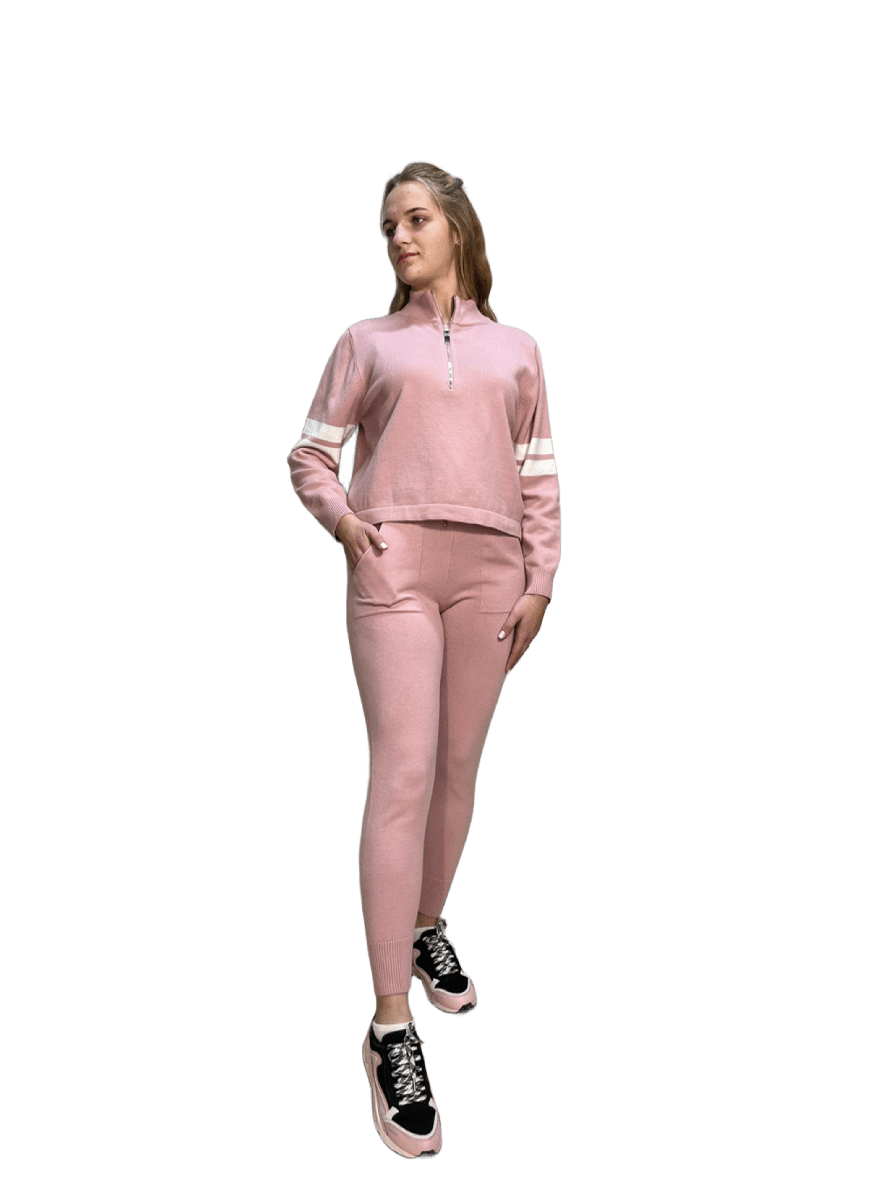 Костюм жіночий M&V S/M Рожевий (8668-pink)