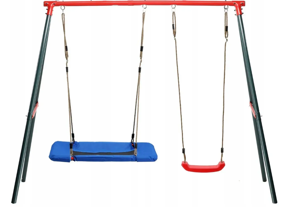 Качели детские Garden Line двойная 290х180х200 см до 100 кг (KRE1111)