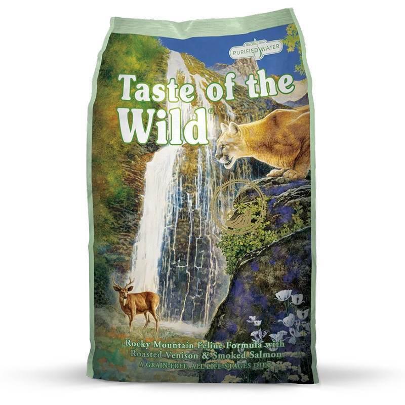 Корм сухий для котів усіх порід та вікових гуп Taste of the Wild Rocky Mountain з м'ясом косулі та лососем 2 кг (11237615) - фото 3 Корм сухий для котів усіх порід та вікових гуп Taste of the Wild Rocky Mountain з м'ясом косулі та лососем 2 кг (11237615) - фото 3