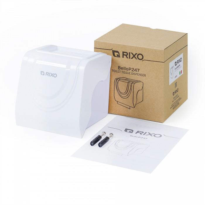 Диспенсер туалетной бумаги Rixo Bello P247W (27182289) - фото 4 Диспенсер туалетной бумаги Rixo Bello P247W (27182289) - фото 4
