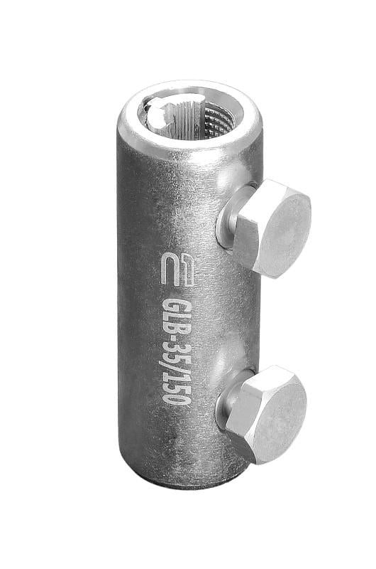 Гільза алюмінієва АСКО-УКРЕМ GLB-35/150 з відривними болтами 2 шт. 35-150 мм2 80 мм (A0060250003)