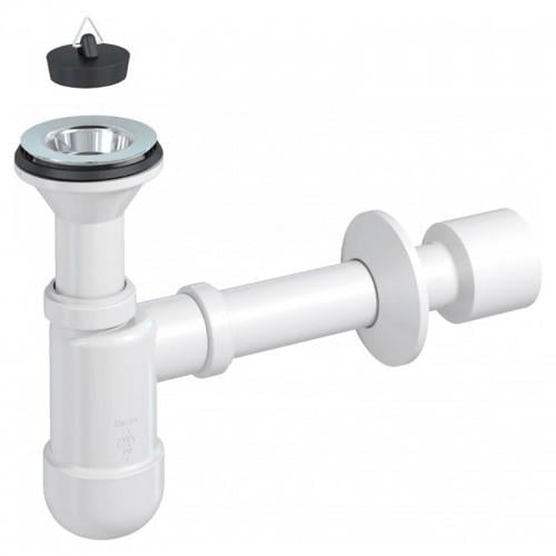 Сифон для раковины Prevex Basic PR3-D4N35-003 60-63 мм впуск Белый (247539) Сифон для раковины Prevex Basic PR3-D4N35-003 60-63 мм впуск Белый (247539)