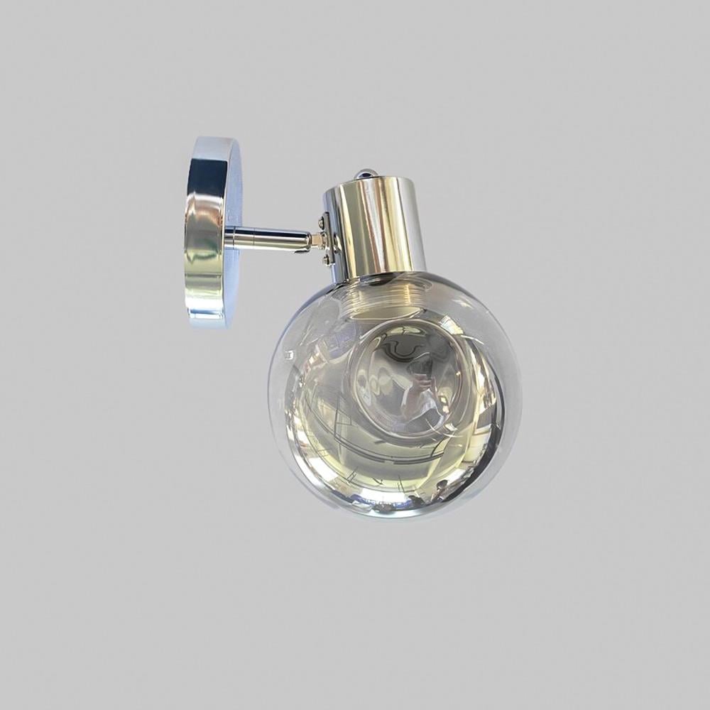 Светильник настенный Lighthouse SRS-20470/1 плафон прозрачный Хром