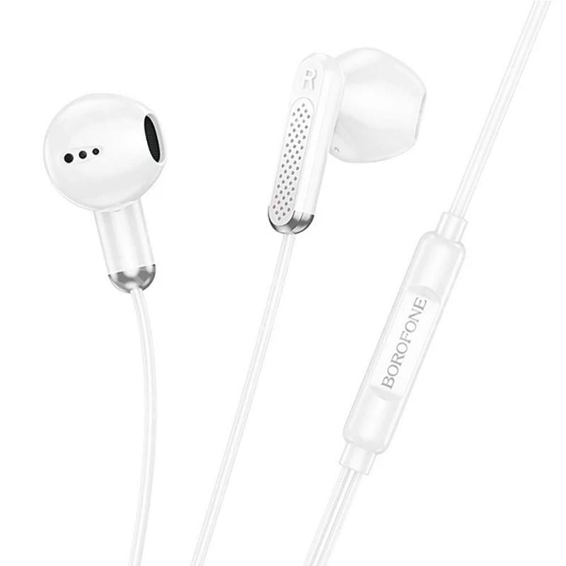 Наушники Borofone BM89 Surpass universal 3,5 мм 1,2 м White (00000068998_1)