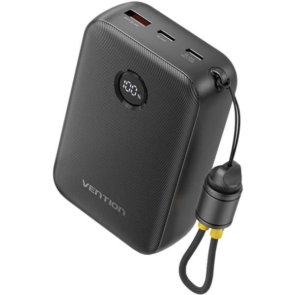 Батарея Vention 20000mAh 22,5W Black (FKBB0-C)