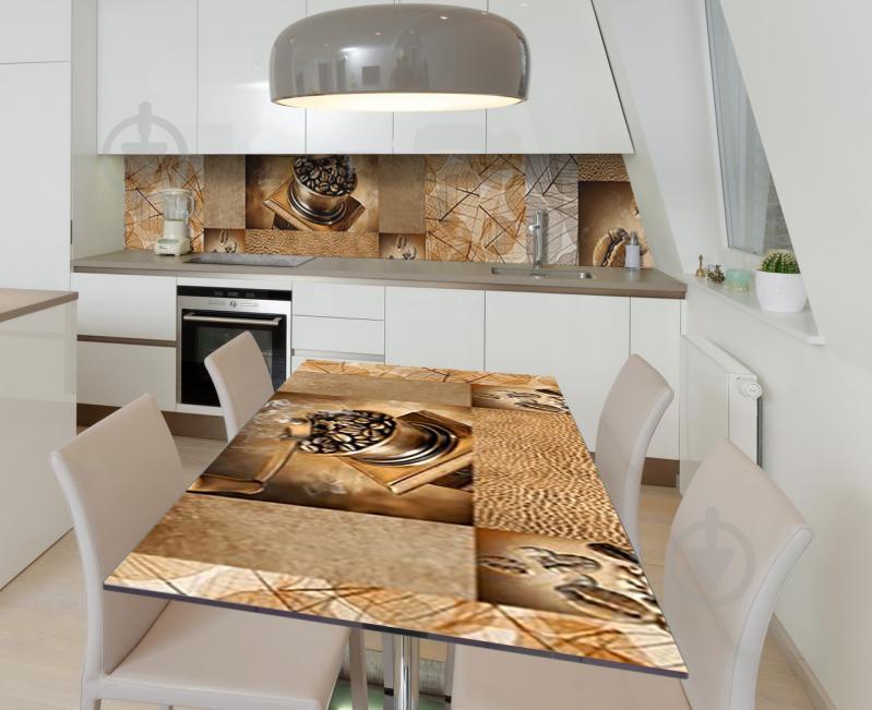 Наклейка 3Д виниловая на стол Zatarga «Венская обжарка» 650х1200 мм (Z184335/1st) Наклейка 3Д виниловая на стол Zatarga «Венская обжарка» 650х1200 мм (Z184335/1st)