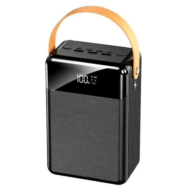 Повербанк LENYES PX891 80000 mAh с быстрой зарядкой и фонариком
