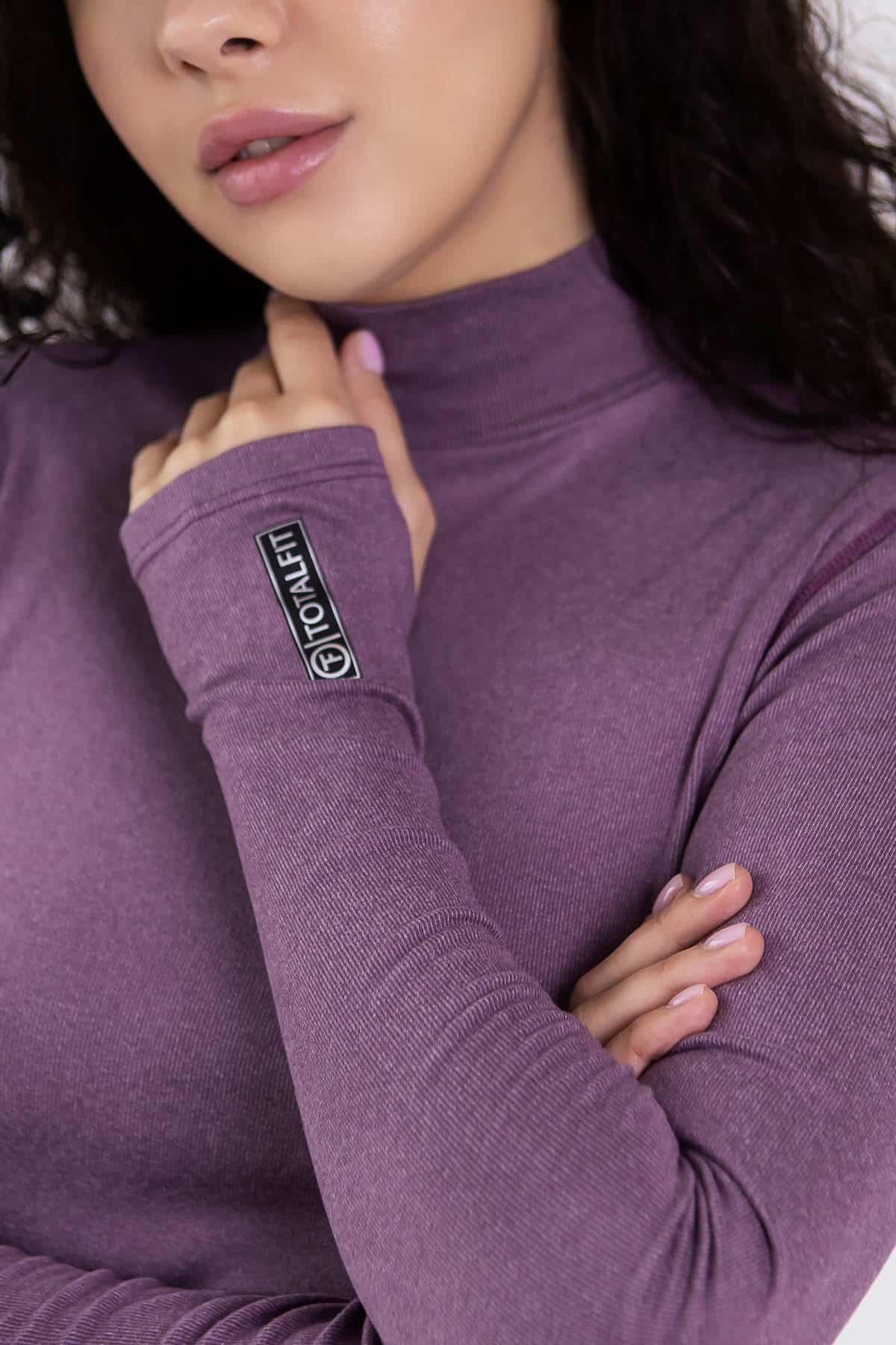 Термогольф женский TOTALFIT S Фиолетовый (12322195) - фото 3 Термогольф женский TOTALFIT S Фиолетовый (12322195) - фото 3