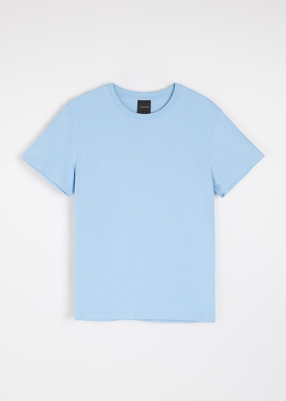 Футболка мужская Diverse CORE LOGOS 252 M Светло-голубой (5905384108289)