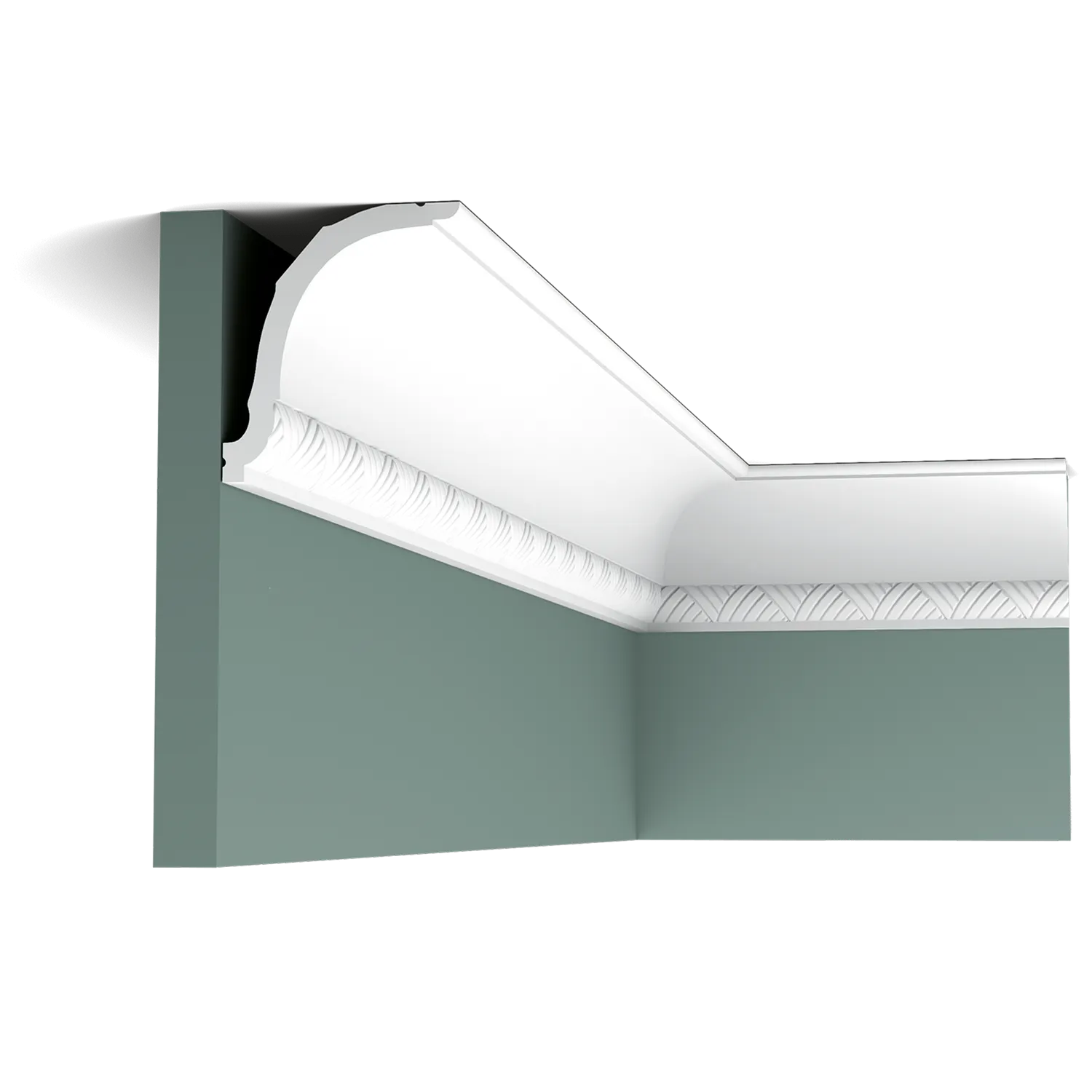 Карниз гибкий Orac Decor C402F 107x94 мм (12289592)