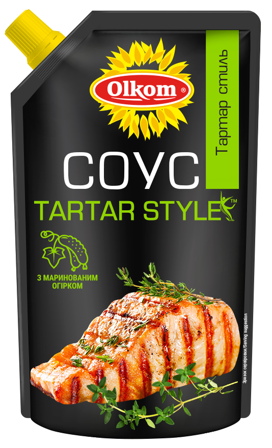 Соус Олком Tartar style 30% 180 г (4820260570558)