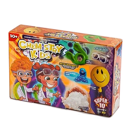 Набор для экспериментов Danko Toys CHEMISTRY KIDS 34х22х8 см от 10 лет Бежевый (ID-175-E-43) Набор для экспериментов Danko Toys CHEMISTRY KIDS 34х22х8 см от 10 лет Бежевый (ID-175-E-43)