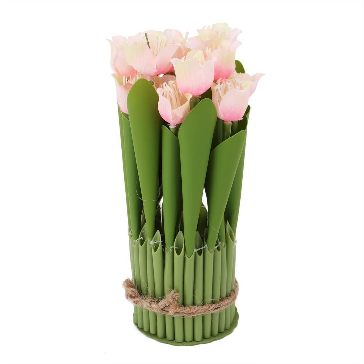 Букет тюльпанов 21 см 2 комплекта Розовый (8931-013)