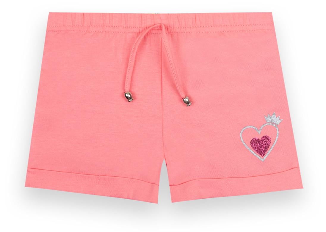 Шорты детские хлопковые для девочки Gabbi SH-21-5-3 Моя принцесса 86 см Коралловый (12629) Шорты детские хлопковые для девочки Gabbi SH-21-5-3 Моя принцесса 86 см Коралловый (12629)
