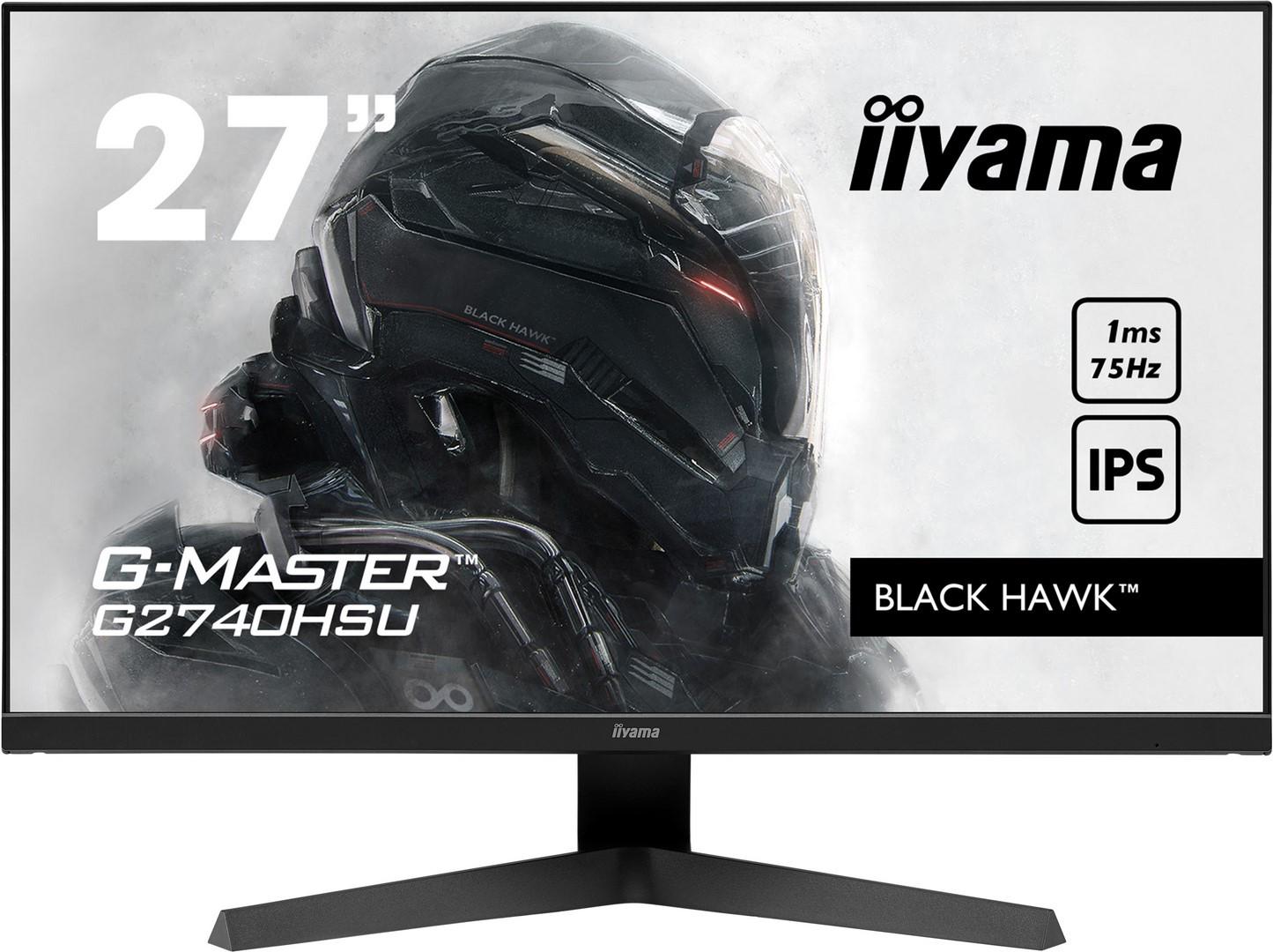 Монітор ігровий Iiyama G-Master G2740HSU-B1 Hawk 27" Black (4948570117963)