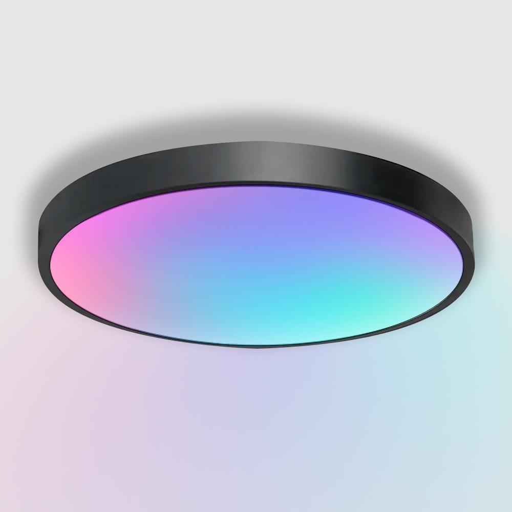 Потолочный светильник RGBW Zemismart Zigbee Tuya smart Черный (WH00585)