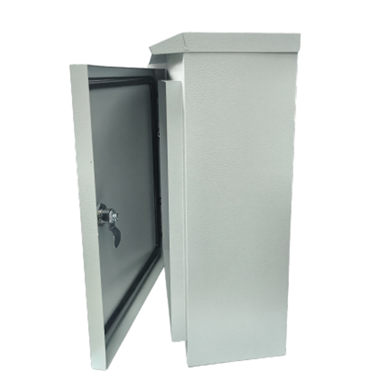 Щит IP67 с МП 1 мм с козырьком 330х248х125 мм (cu1070002)