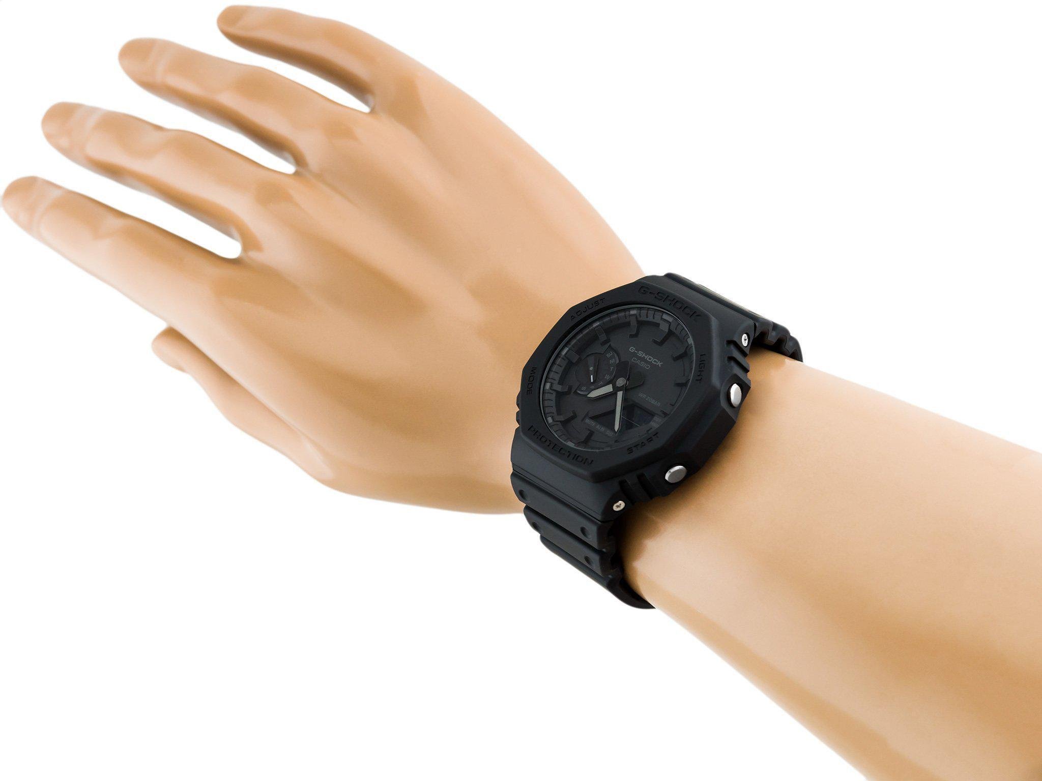 Часы Casio G-SHOCK GA-2100-1A1ER Carbon Core Guard (1510) - фото 5