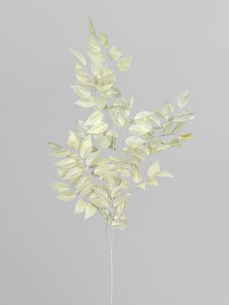 Штучні квіткові доповнення для композицій 1 гілка 98 см Кремовий (Р08020)