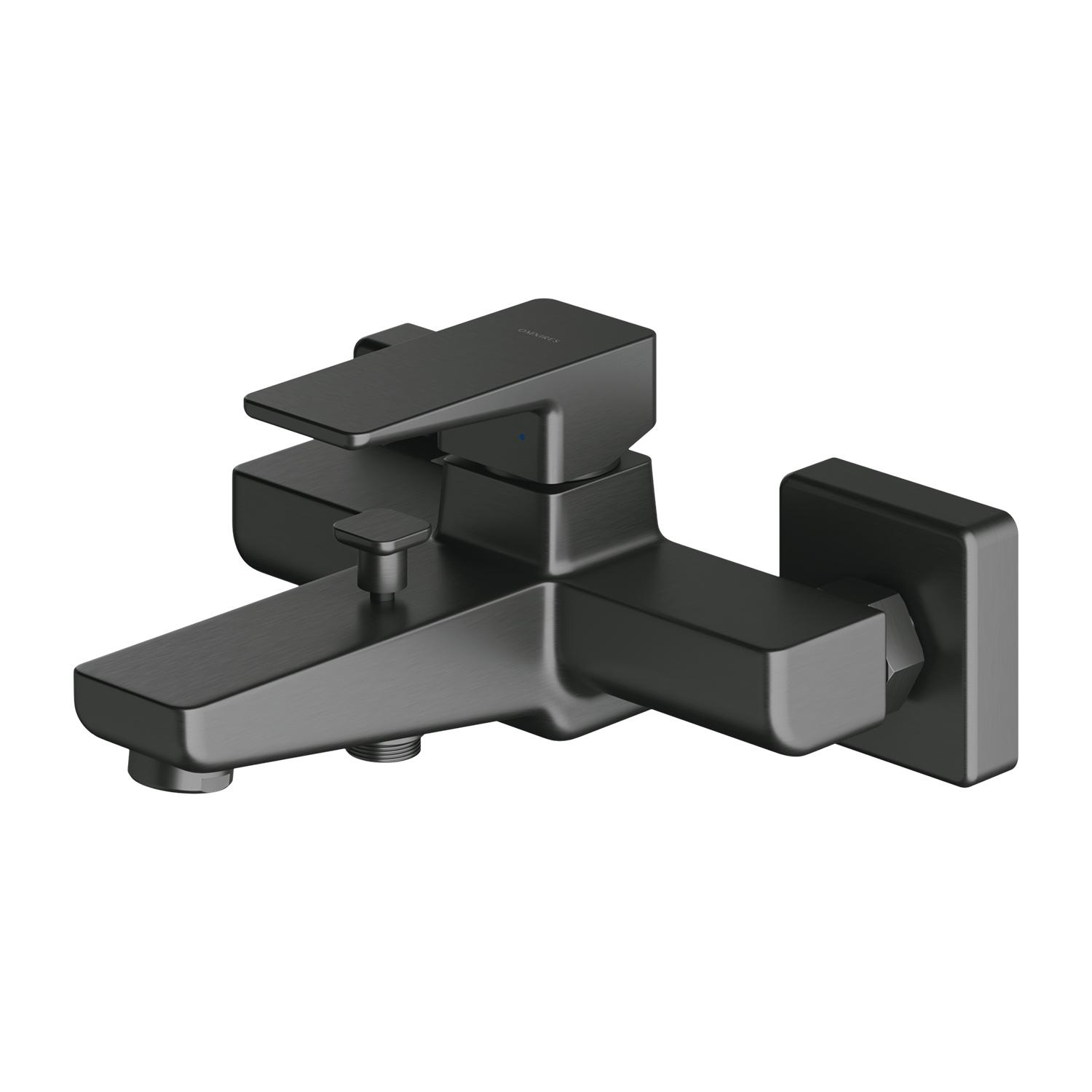 Смеситель для ванны Omnires Parma PM7430GR однорычажный Серый (169370)