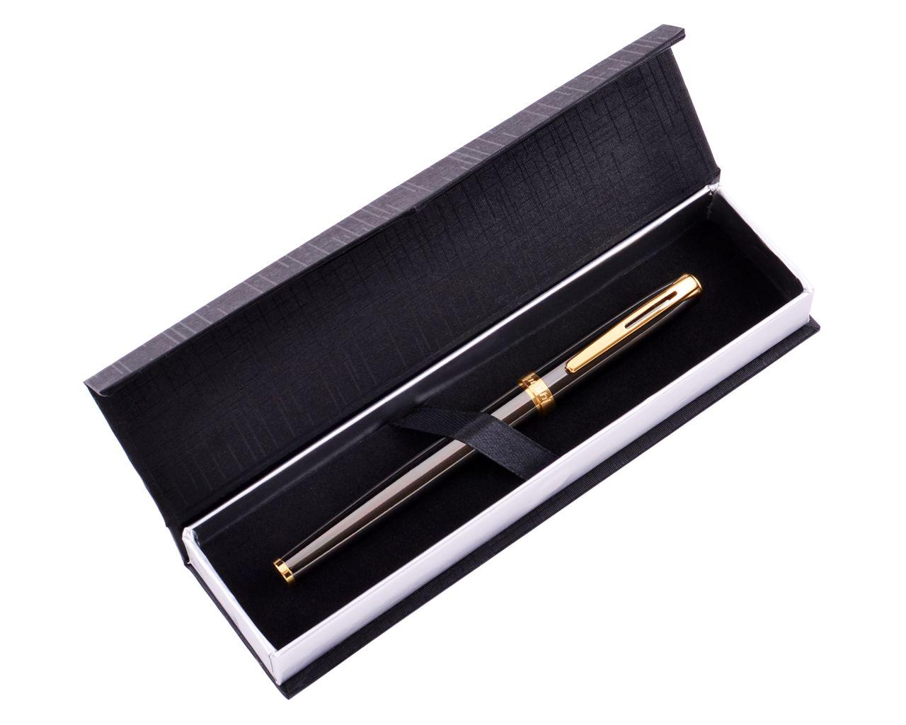 Подарочная ручка Dark Piano Black в футляре