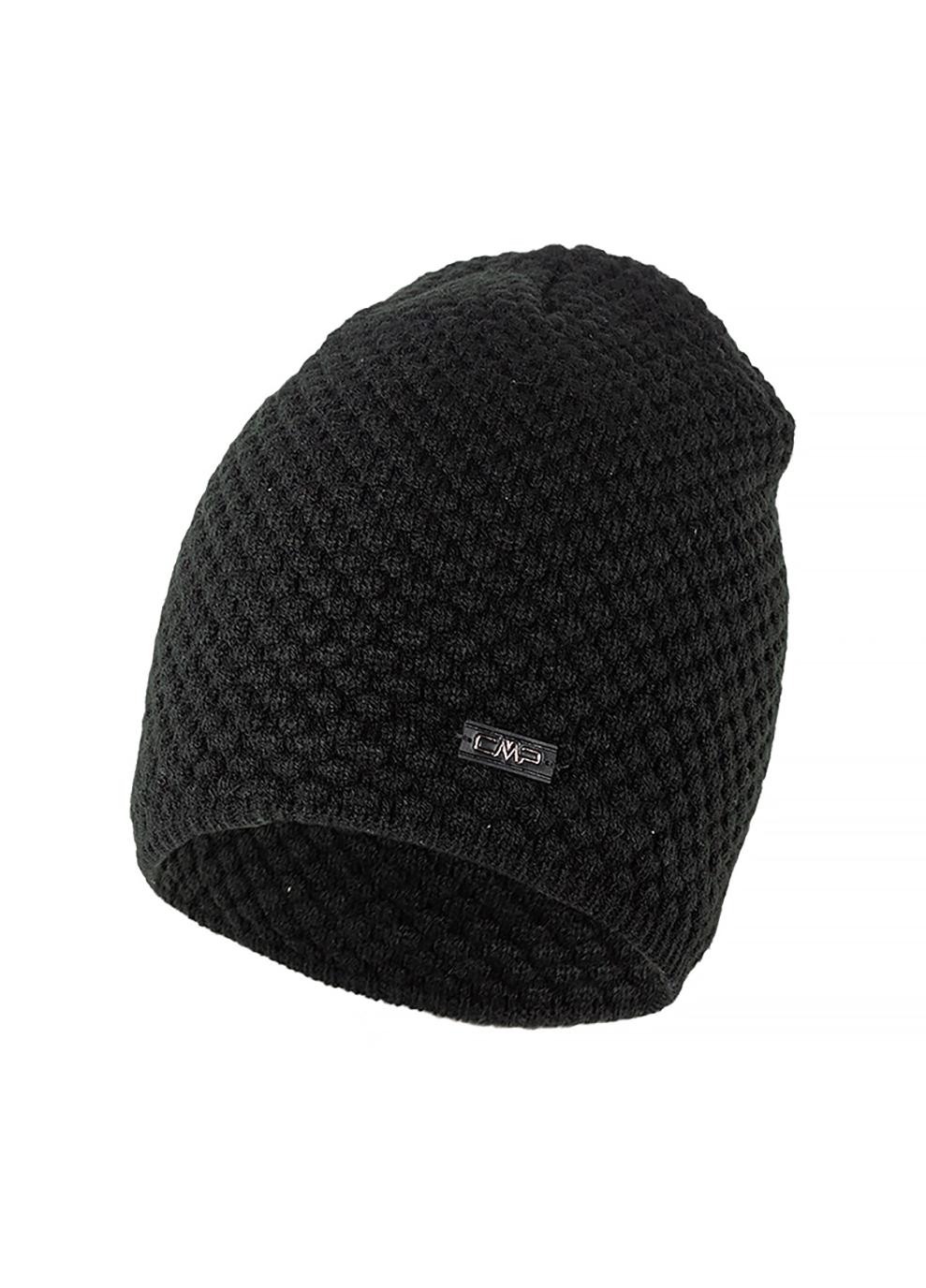Шапка жіноча CMP WOMAN KNITTED HAT One size Чорний (5505206-U901)