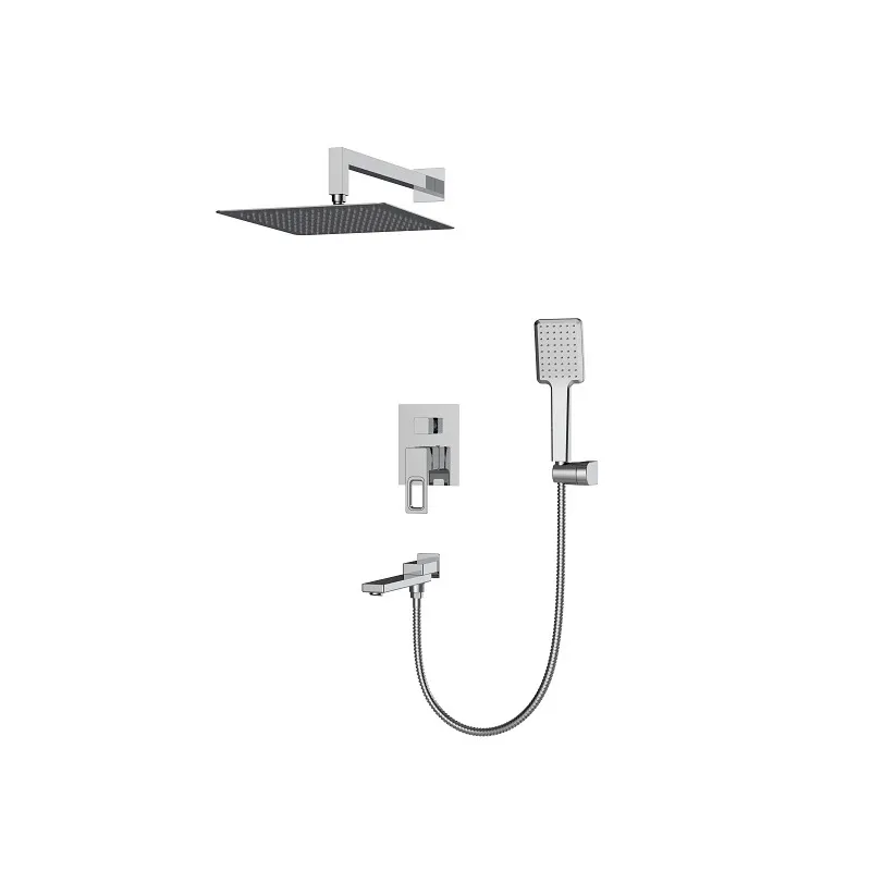 Душова система вбудована KOER KB-66009-01 із змішувачем Хром (KR3508)