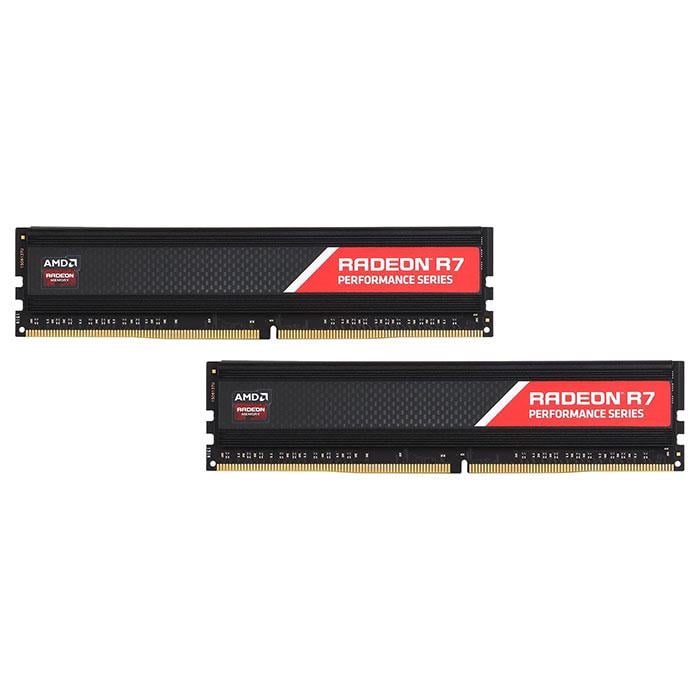 Оперативная память AMD R7S48G2400U1K DDR4/8Гб(2x4Гб)/2400MHz для ПК