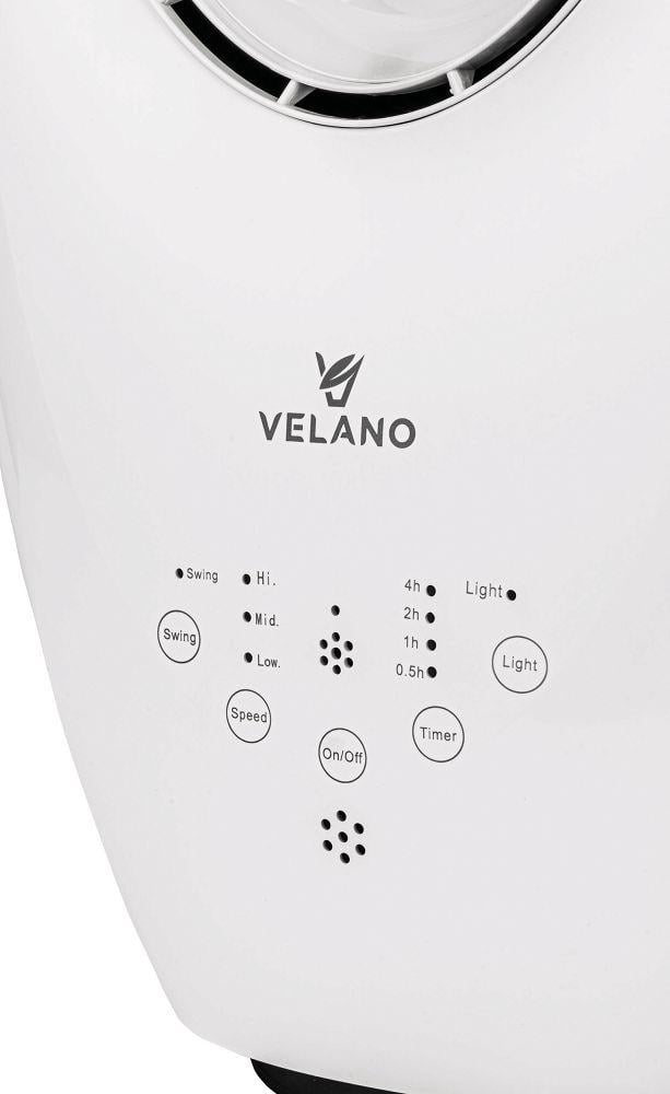 Вентилятор безлопатевий Velano з LED підсвічуванням поворотний - фото 3 Вентилятор безлопатевий Velano з LED підсвічуванням поворотний - фото 3